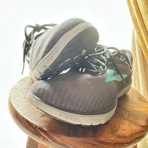 Brooks PureFlow 7 Women's Shoes - Black and Teal